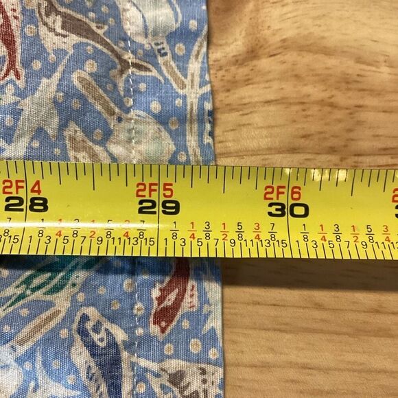 EUC Mens‎ Kahala Hawaiian Fishing Print Button Down - Medium - Picture 8 of 8